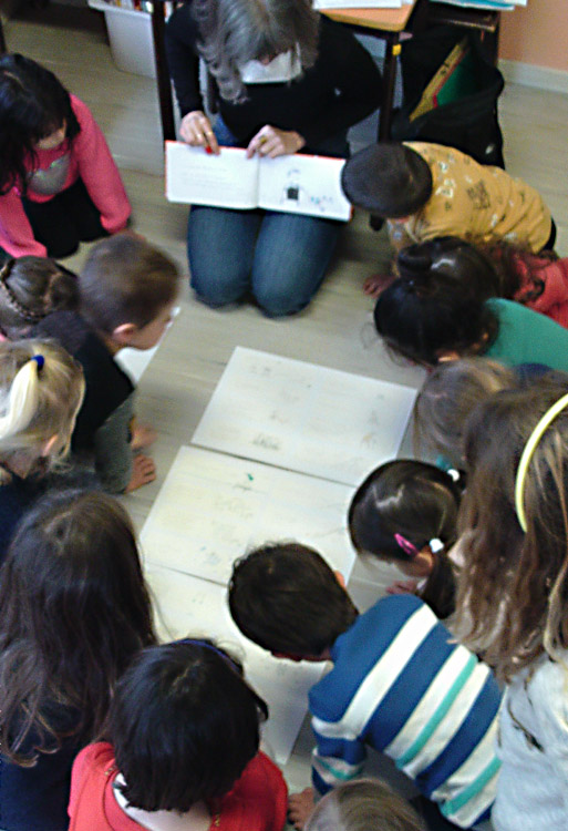 atelier de création en classe