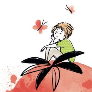 illustration la découverte de la nature