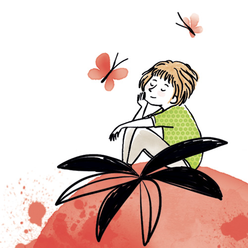 illustration la découverte de la nature