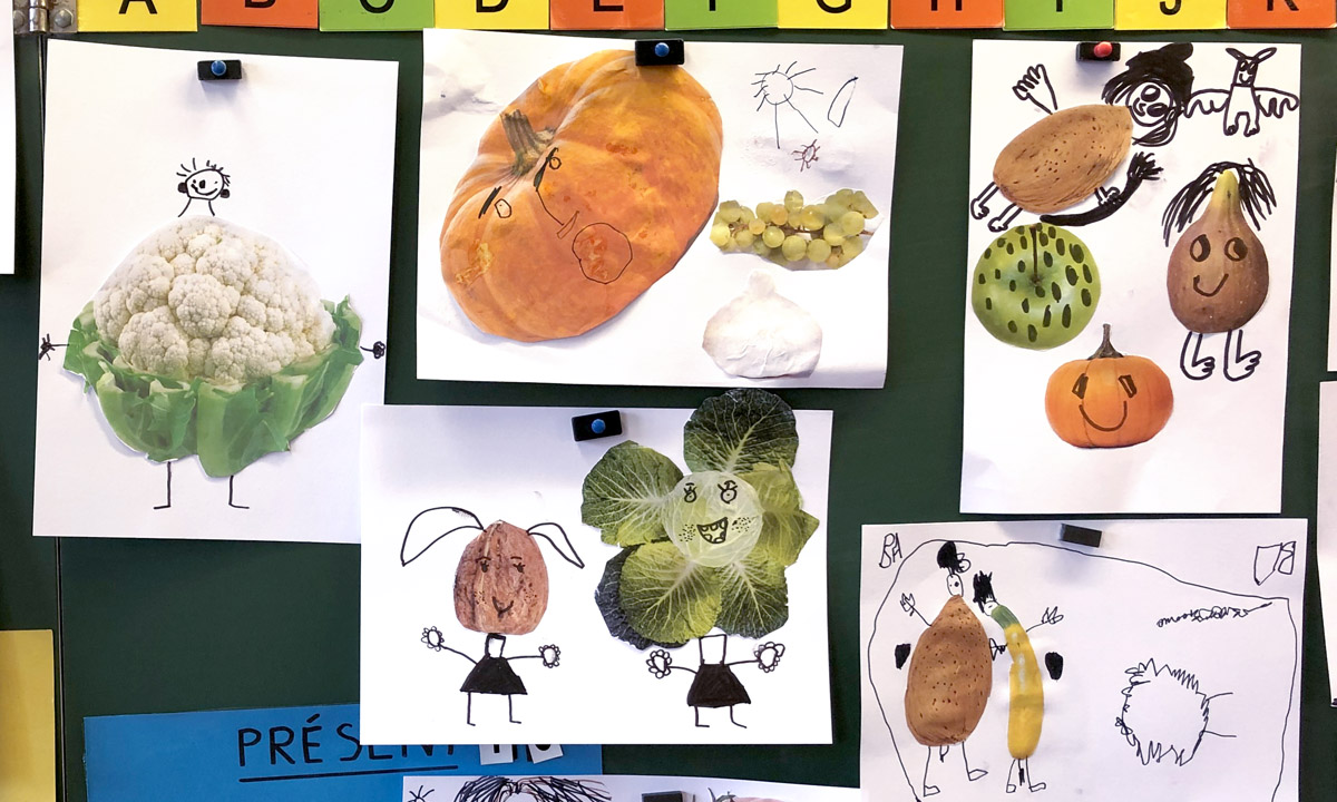 atelier à l'école maternelle