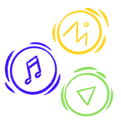 dessin pictogramme des médias